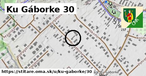 Ku Gáborke 30, Štitáre