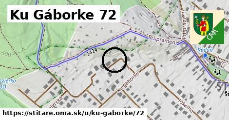 Ku Gáborke 72, Štitáre