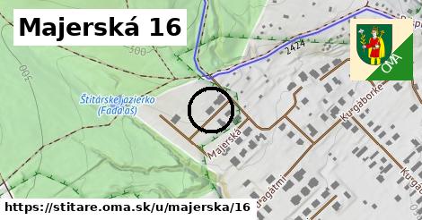 Majerská 16, Štitáre