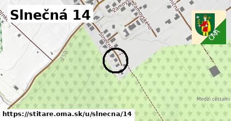 Slnečná 14, Štitáre