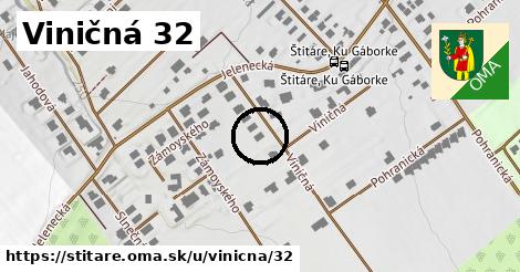 Viničná 32, Štitáre