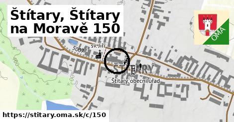 Štítary, Štítary na Moravě <span class="supisne">150</span>