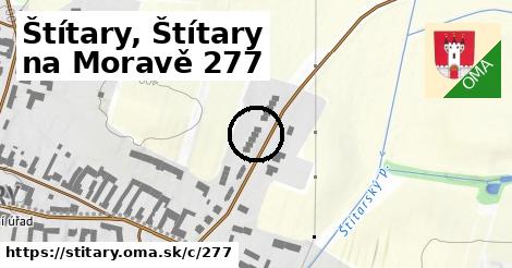 Štítary, Štítary na Moravě <span class="supisne">277</span>