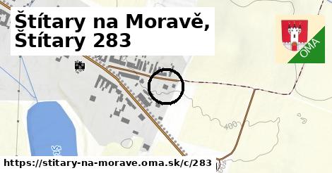 Štítary, Štítary na Moravě <span class="supisne">283</span>