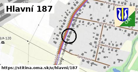 Hlavní 187, Štítina