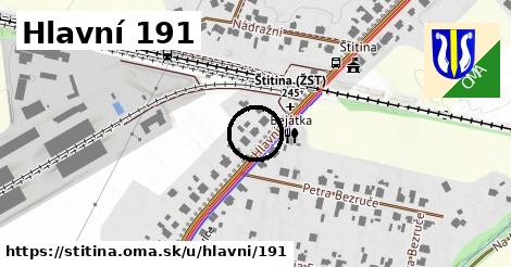 Hlavní 191, Štítina