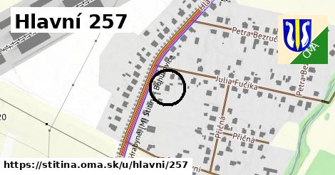 Hlavní 257, Štítina