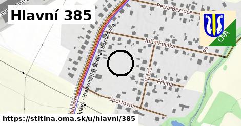 Hlavní 385, Štítina