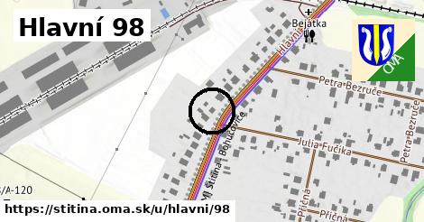 Hlavní 98, Štítina