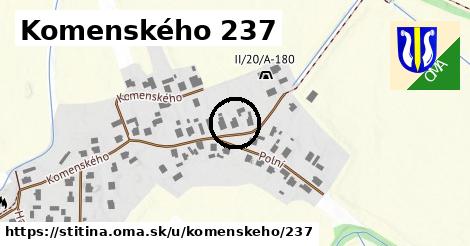 Komenského 237, Štítina