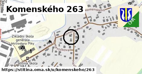 Komenského 263, Štítina