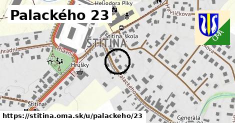 Palackého 23, Štítina