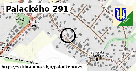 Palackého 291, Štítina