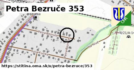 Petra Bezruče 353, Štítina