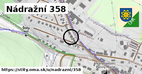 Nádražní 358, Štíty