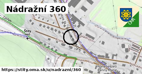 Nádražní 360, Štíty