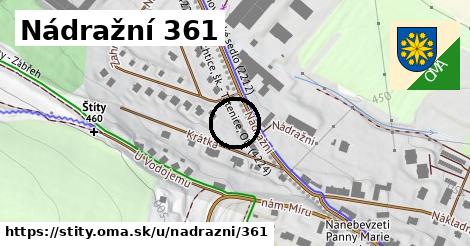 Nádražní 361, Štíty