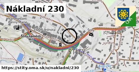 Nákladní 230, Štíty