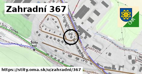 Zahradní 367, Štíty