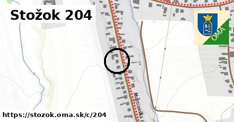 Stožok <span class="supisne">204</span>