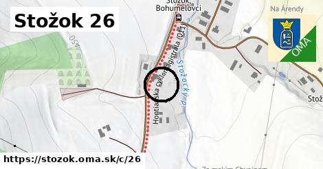 Stožok <span class="supisne">26</span>