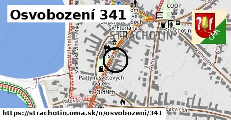 Osvobození 341, Strachotín