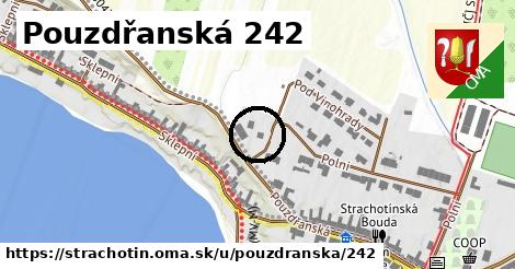 Pouzdřanská 242, Strachotín