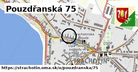 Pouzdřanská 75, Strachotín