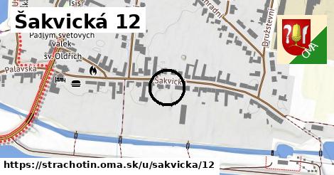 Šakvická 12, Strachotín