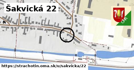 Šakvická 22, Strachotín