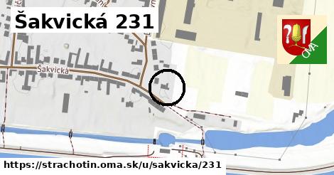 Šakvická 231, Strachotín