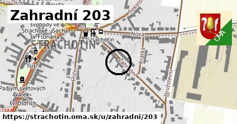 Zahradní 203, Strachotín