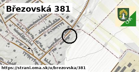 Březovská 381, Strání