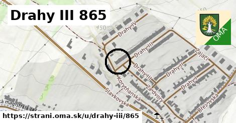 Drahy III 865, Strání