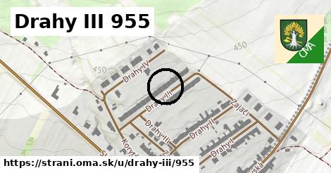 Drahy III 955, Strání