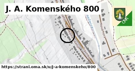 J. A. Komenského 800, Strání