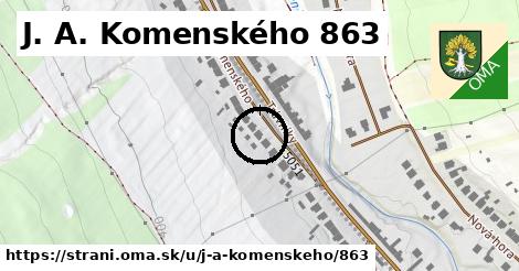 J. A. Komenského 863, Strání