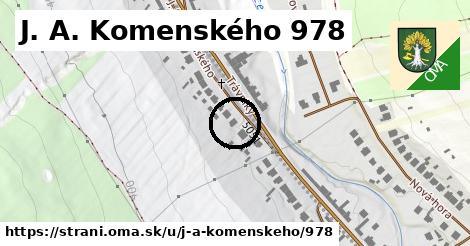 J. A. Komenského 978, Strání