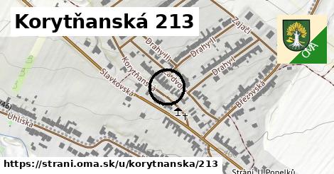 Korytňanská 213, Strání