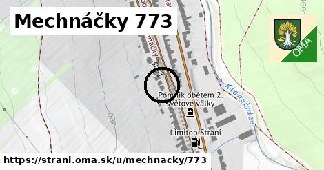 Mechnáčky 773, Strání