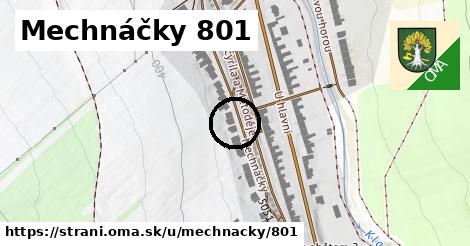 Mechnáčky 801, Strání