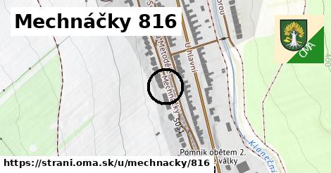 Mechnáčky 816, Strání