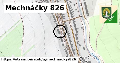 Mechnáčky 826, Strání