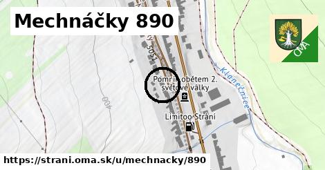 Mechnáčky 890, Strání