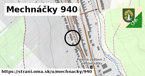 Mechnáčky 940, Strání