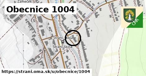 Obecnice 1004, Strání