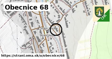 Obecnice 68, Strání