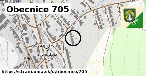 Obecnice 705, Strání