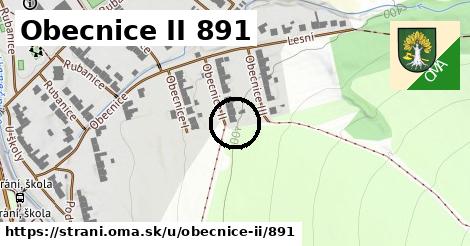 Obecnice II 891, Strání