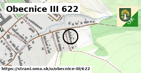 Obecnice III 622, Strání